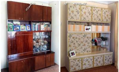 Переделка старых сервантов и буфетов своими руками: Вы удивитесь как все просто и красиво Переделка старых сервантов и буфетов своими руками: Вы удивитесь как все просто и красиво